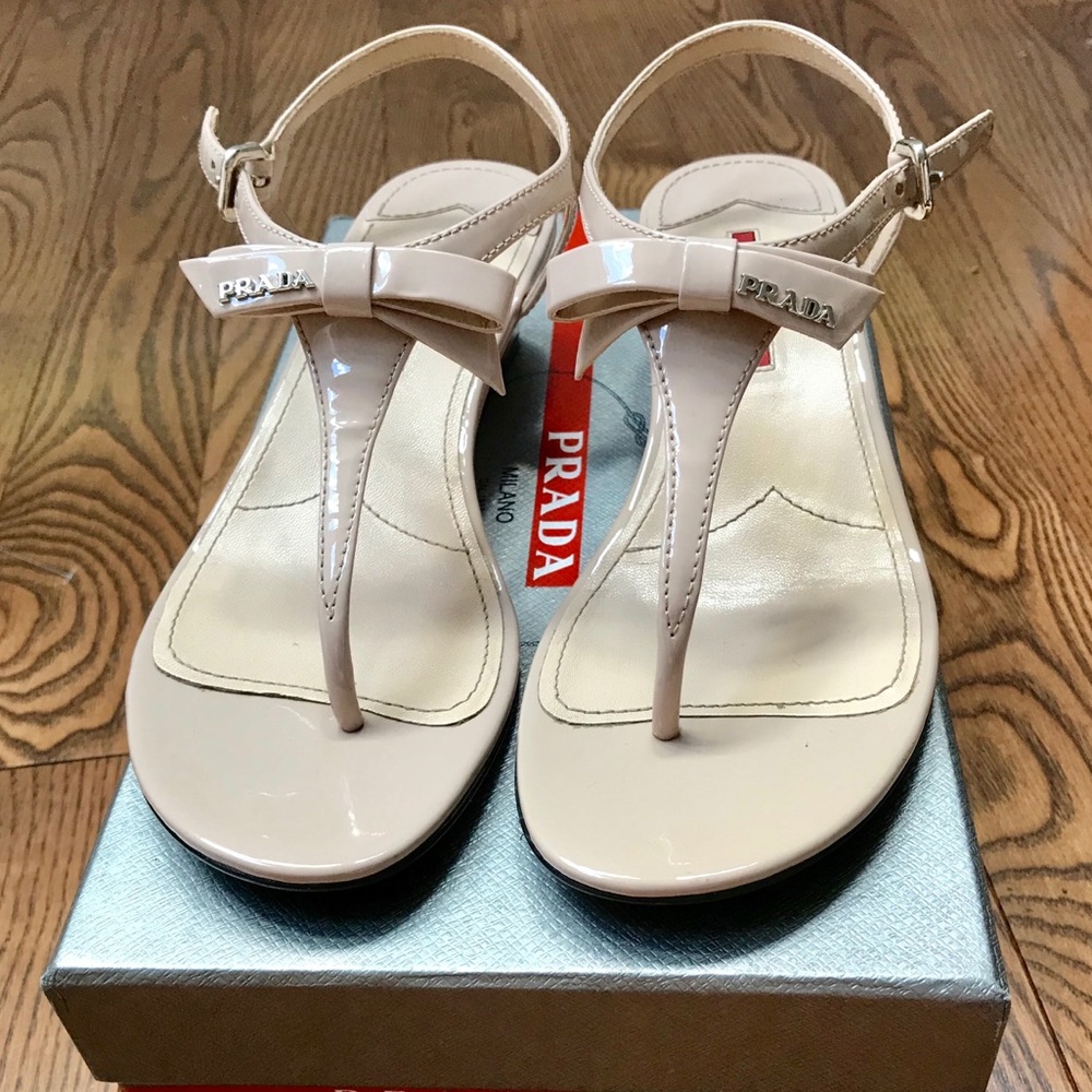 AUTHENTIC PRADA Sandals in Cipria